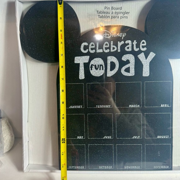NWT. Disney Pin Display Board - Mickey Ear Celebrate Today. Disney pin trading - Picture 6 of 10